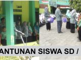KEGIATAN SANTUNAN SISWA SD MI