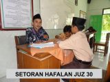 KEGIATAN SETORAN HAFALAN JUZ 30