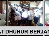 KEGIATAN SHOLAT DHUHUR BERJAMAAH